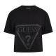 Guess Γυναικεία κοντομάνικη μπλούζα Adele Crop T-Shirt